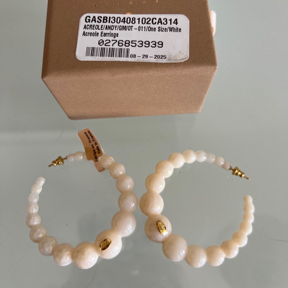 GAS BIJOUX Acreole Andy Hoop  Earrings - Picture 2 of 10